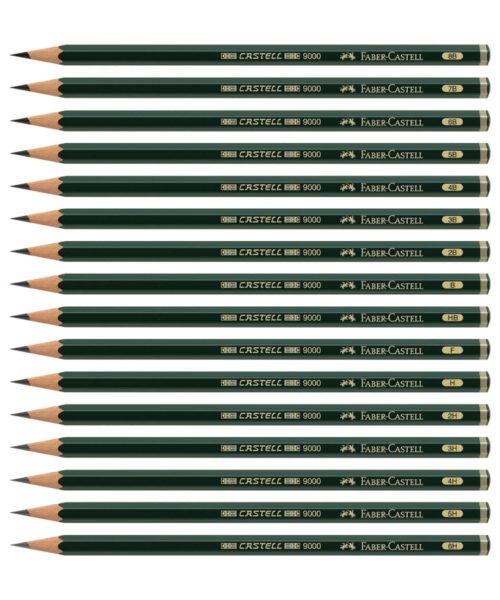 FAB Castell 9000 Pencils