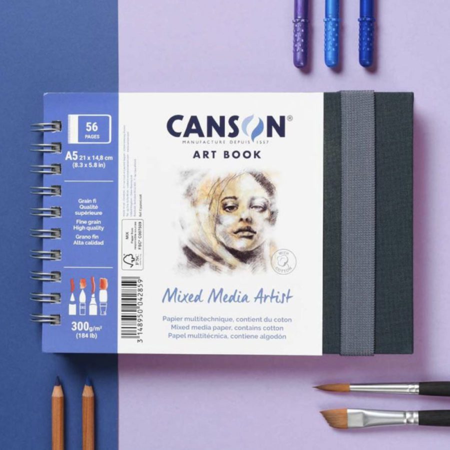 CAN C31200L00 Canson Mixed Media Artist Art Book 11