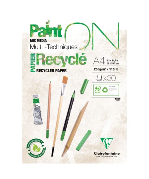 CLR 97574 PaintON Pad Recycled 250 gram A4